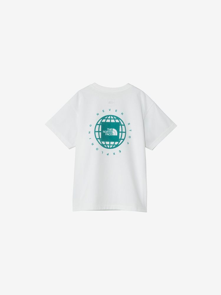 Japanese children's clothing TNF anti-UV geometric square print top 130-160cm boys/girls summer TOPS