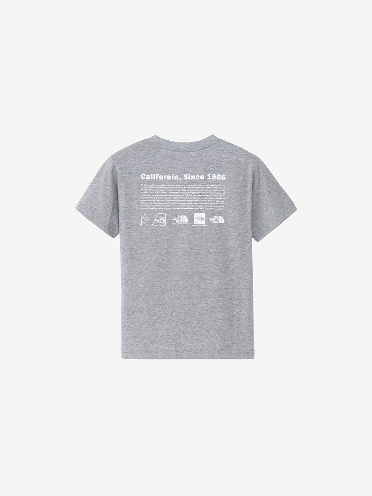 日本童裝 TNF 防UV 親子裝 歷史標誌印花上衣 130-160cm 男童款/女童款 夏季 TOPS