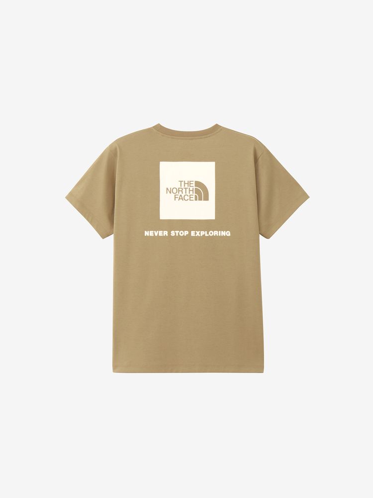Japanese children's clothing TNF parent-child wear square back logo top S-XL adult summer TOPS