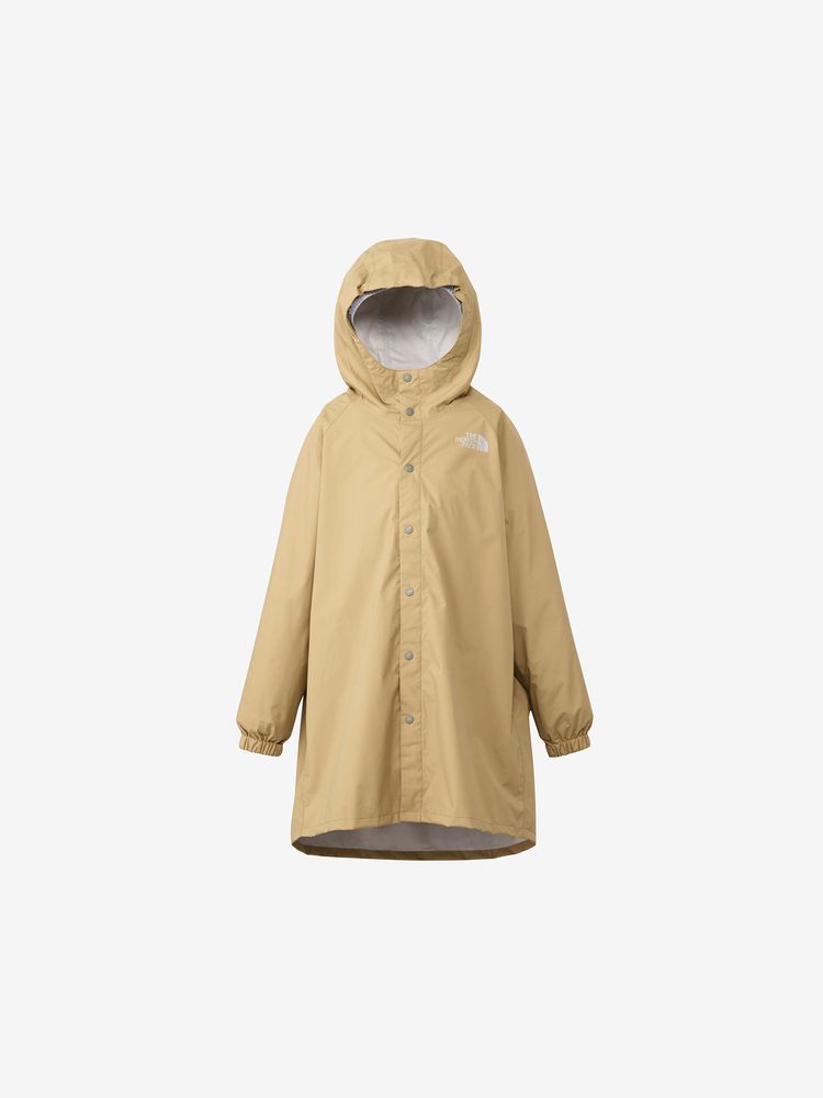TNF Raincoat (110-150cm) Direct from Japan (Rainy Day Series)
