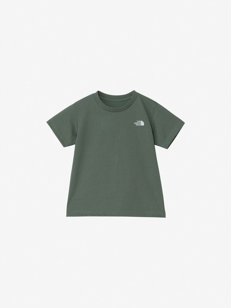 Japanese children's clothing TNF quick-dry series UV protection fine logo top 100-120cm boys/girls summer TOPS