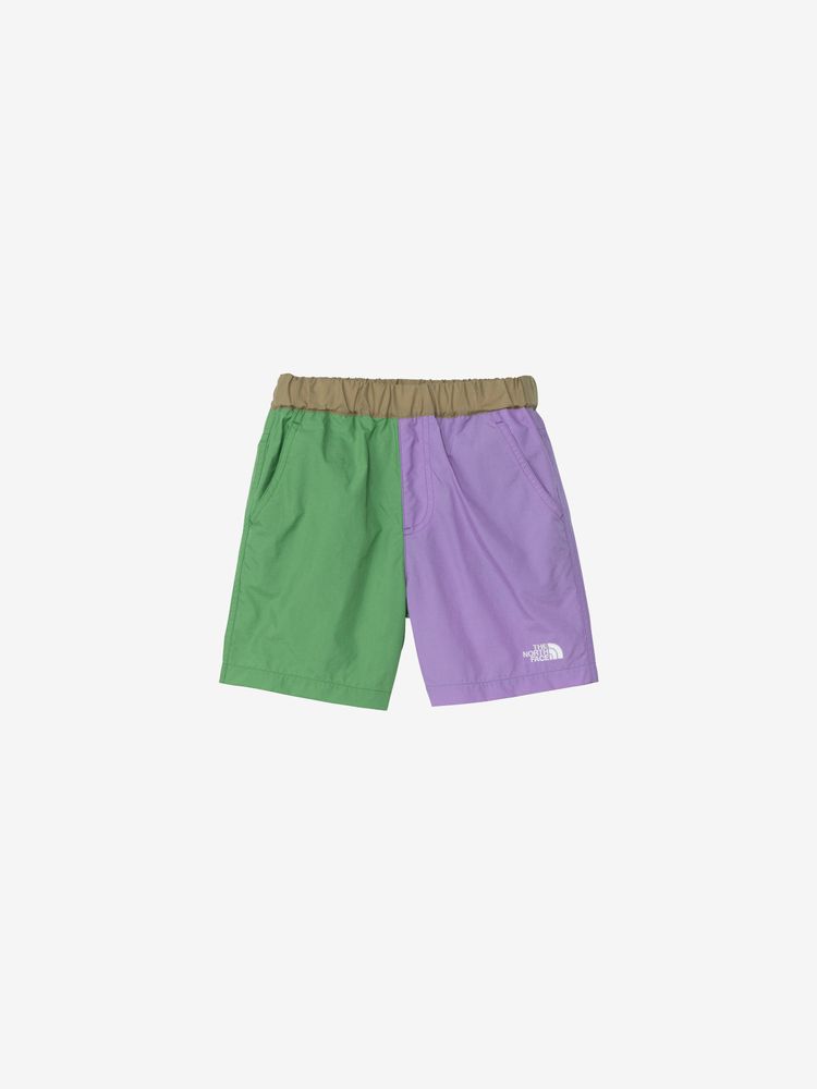 Japanese children's clothing TNF waterproof series two-color shorts 100-120cm boys'/girls' summer PANTS