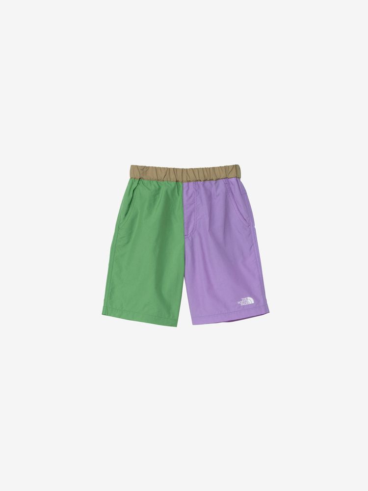 Japanese children's clothing TNF waterproof series two-color shorts 130-160cm boys'/girls' summer PANTS