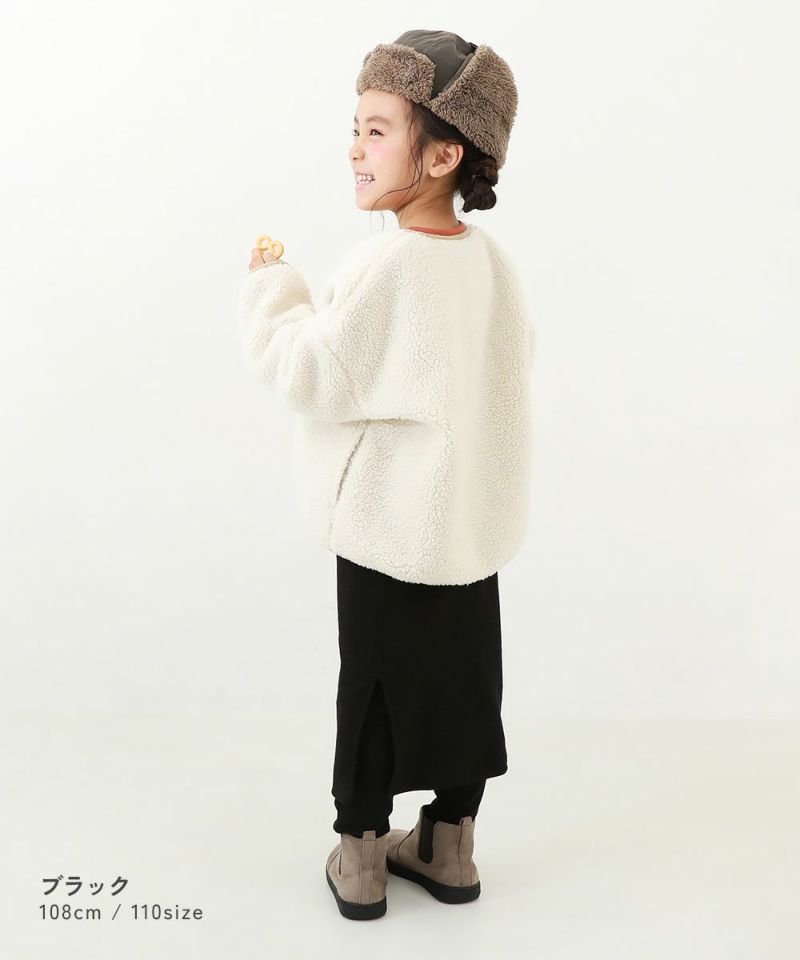 日本童裝 dev!rock 抓毛裙連打底褲 100-160cm 女童款 冬季 SKIRTS PANTS