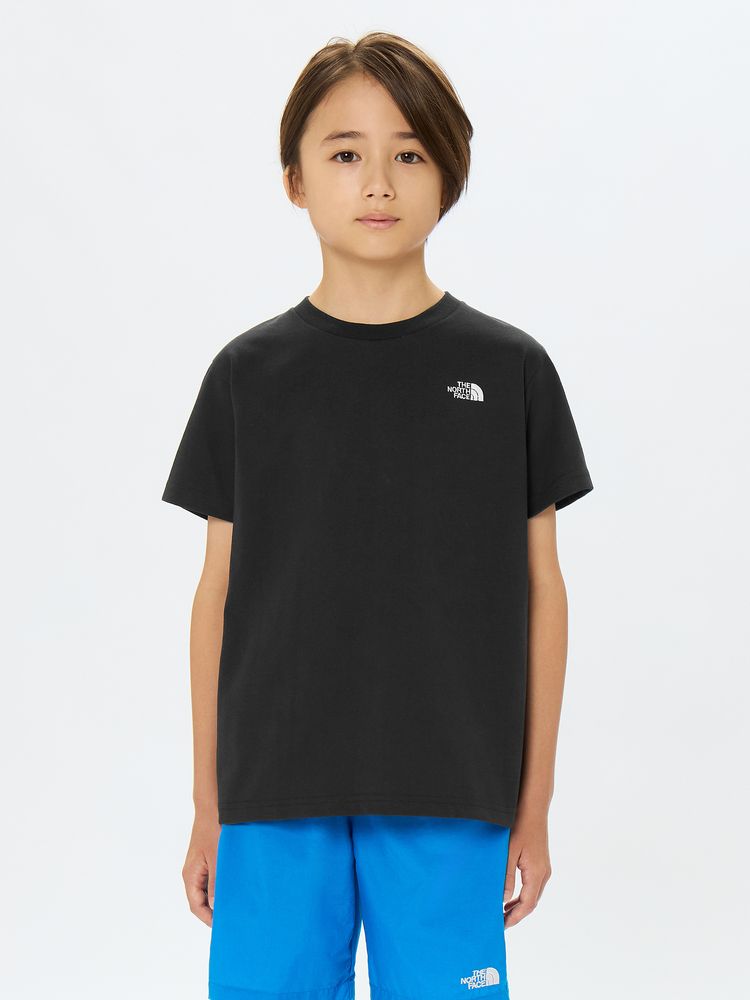 Japanese children's clothing TNF quick-dry series UV protection fine logo top 130-160cm boys/girls summer TOPS
