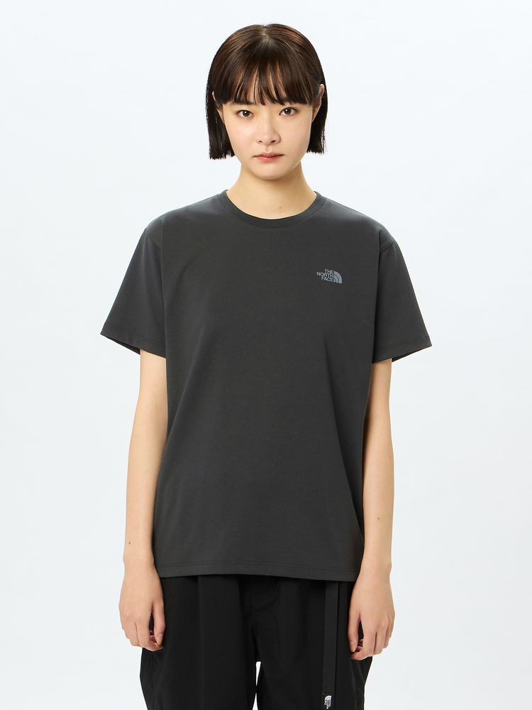 Japanese children's clothing TNF sweat-absorbing quick-drying static care parent-child wear square scarf logo print top S-XL adult summer TOPS