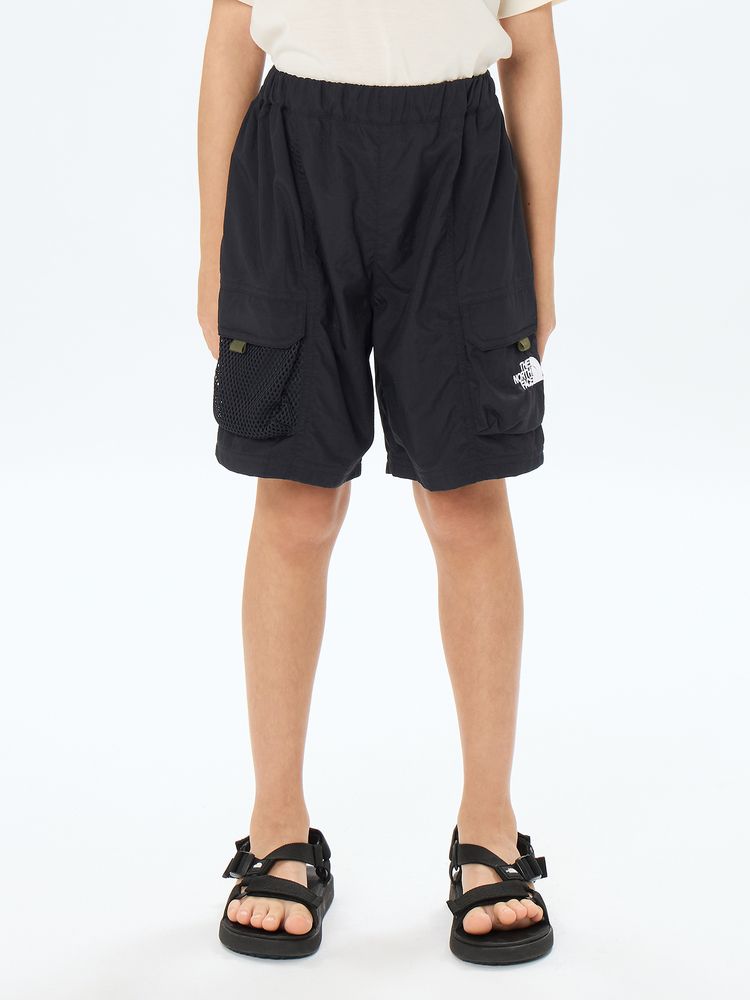 Japanese children's clothing TNF static care sports shorts 130-160cm boys'/girls' summer PANTS