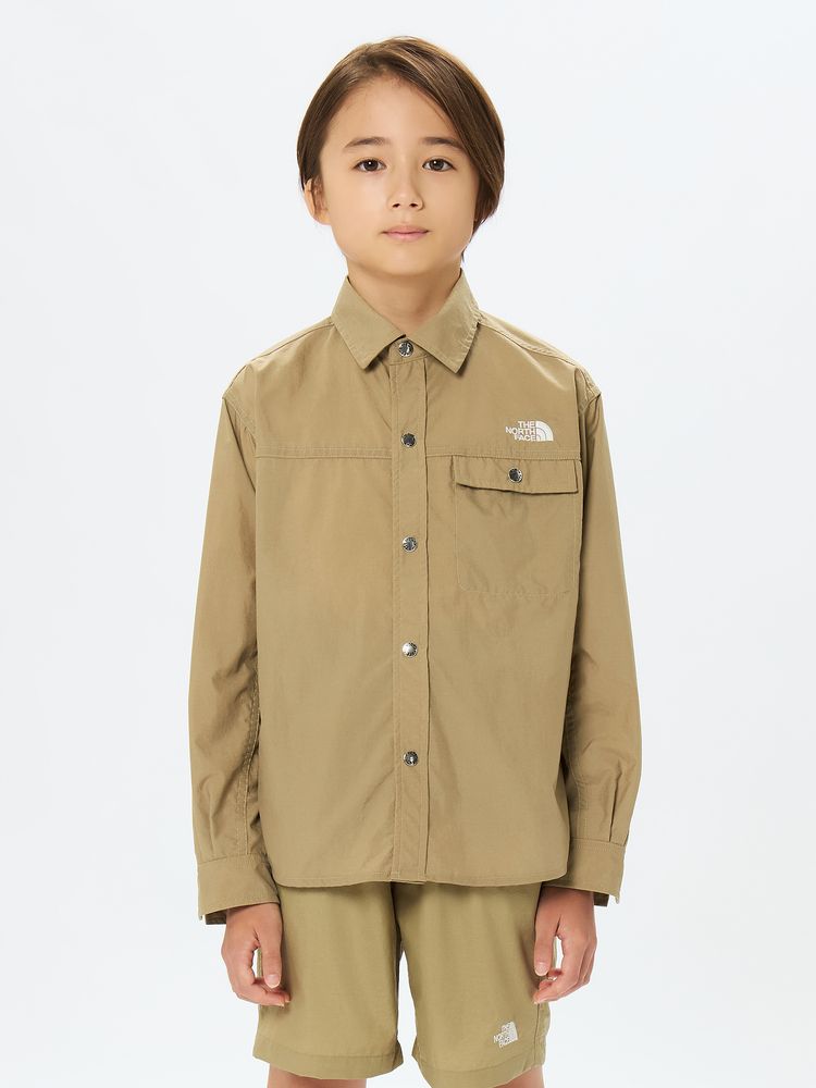 TNF Waterproof Series Kids' Shirt (130-160cm) for Boys and Girls Summer TOPS OUTERWEAR