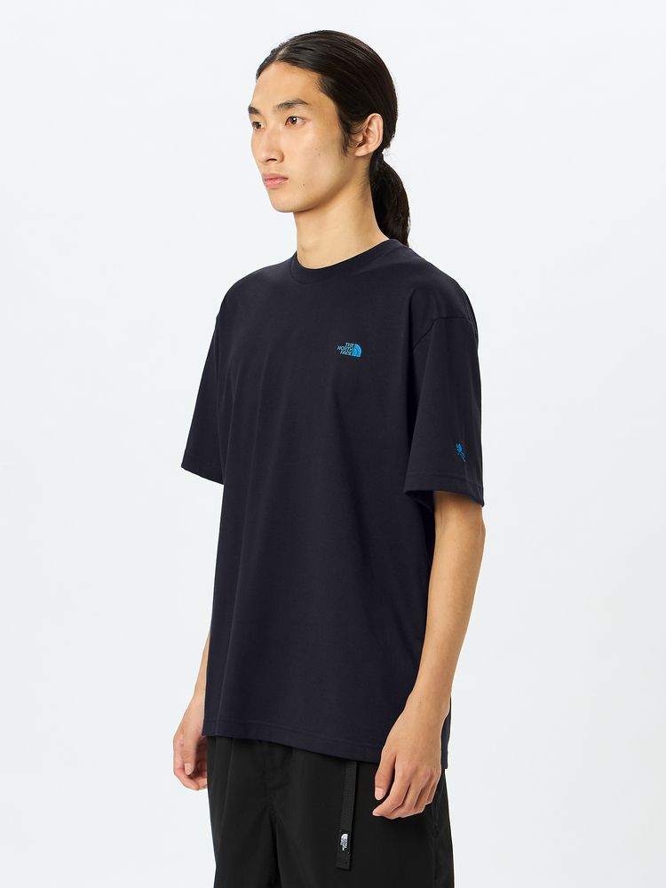 Japanese children's clothing TNF sweat-absorbing quick-drying static care parent-child wear printed tops S-XL adult summer TOPS