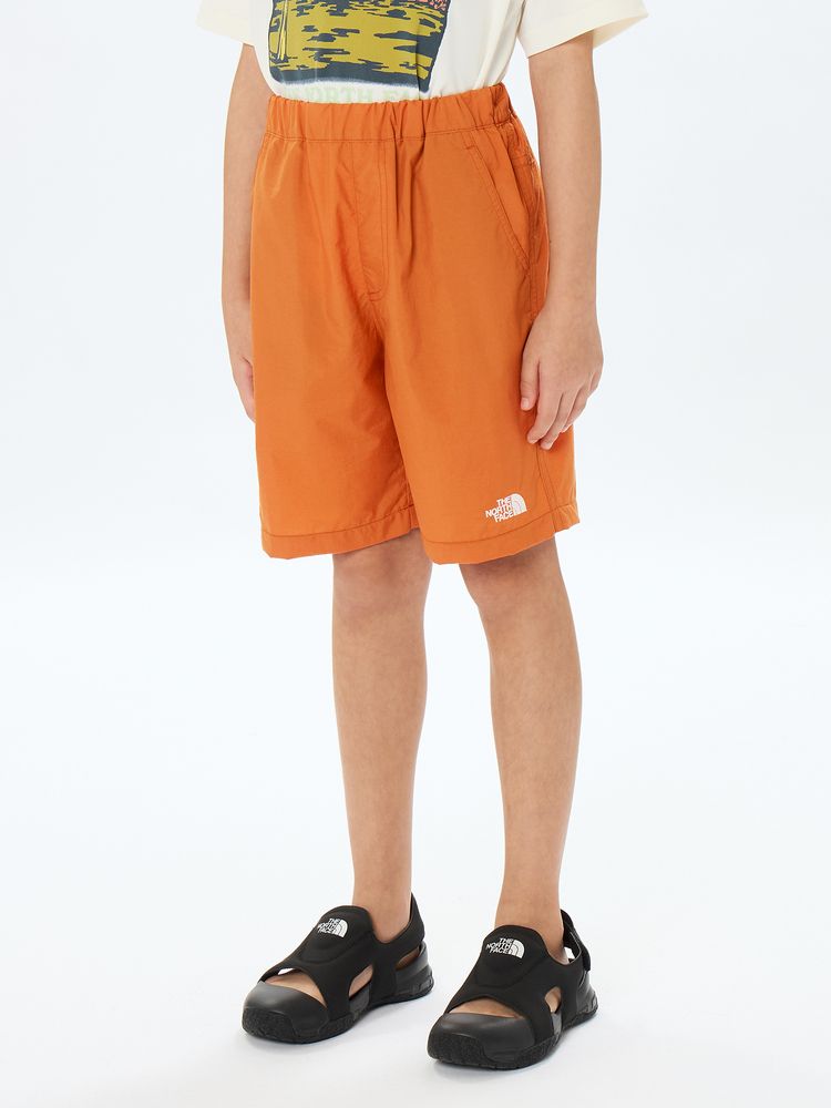 Japanese children's clothing TNF waterproof series static care sports shorts 130-160cm boys'/girls' summer PANTS