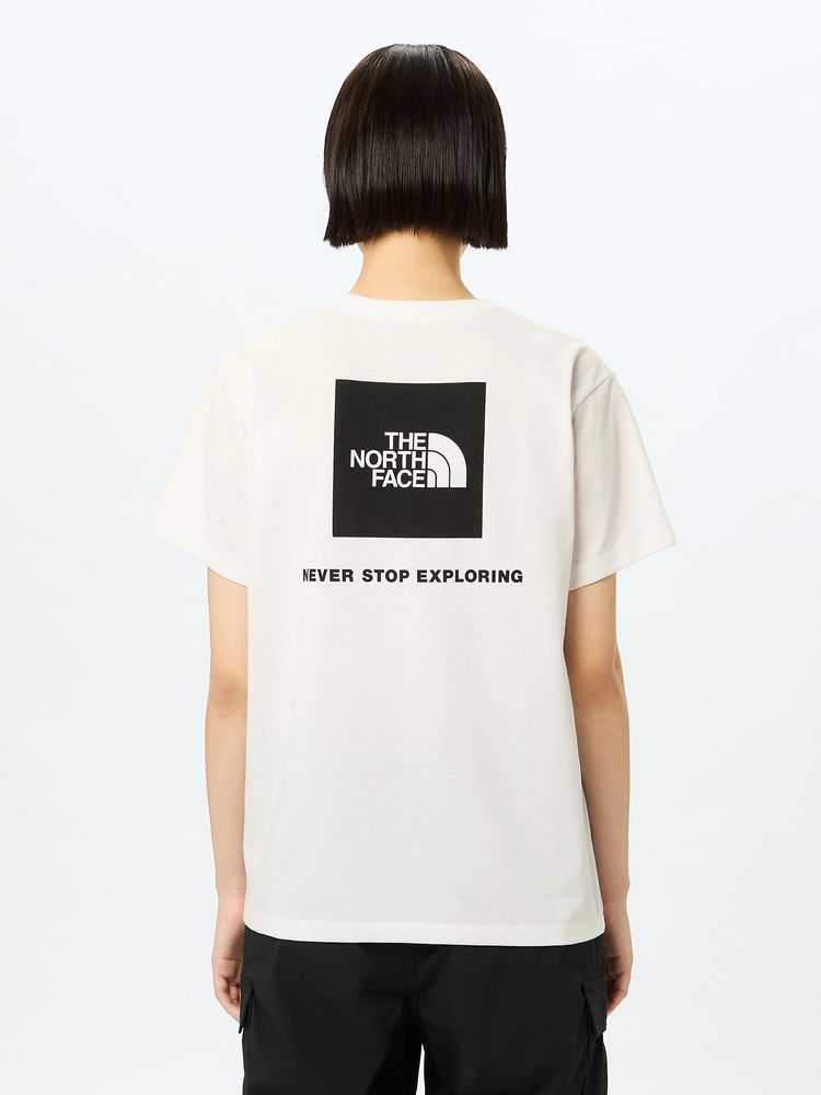 Japanese children's clothing TNF parent-child wear square back logo top S-XL adult summer TOPS