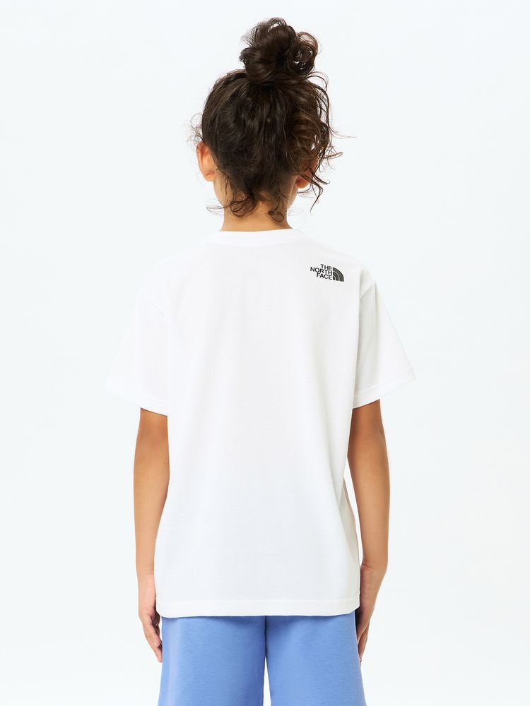 Japanese children's clothing TNF UV protection camouflage logo top 130-160cm boys/girls summer TOPS