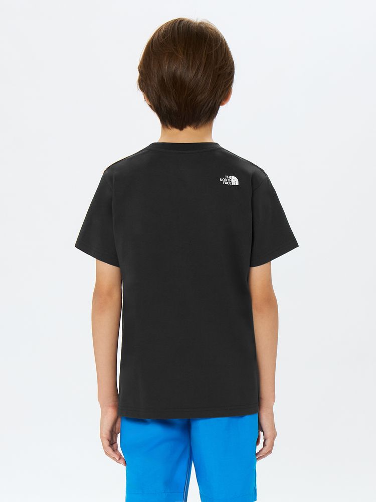 Japanese children's clothing TNF quick-dry series UV protection fine logo top 130-160cm boys/girls summer TOPS