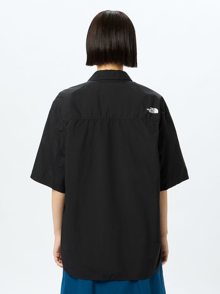 Japanese children's clothing TNF waterproof series parent-child short-sleeved mountain shirt XS-XL adult summer TOPS OUTERWEAR
