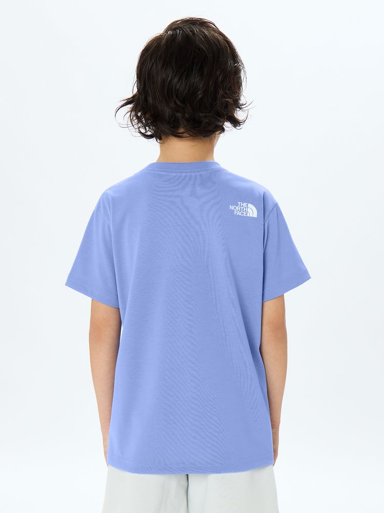 Japanese children's clothing TNF anti-UV sweat-wicking quick-drying colorful logo top 130-160cm boys/girls summer TOPS