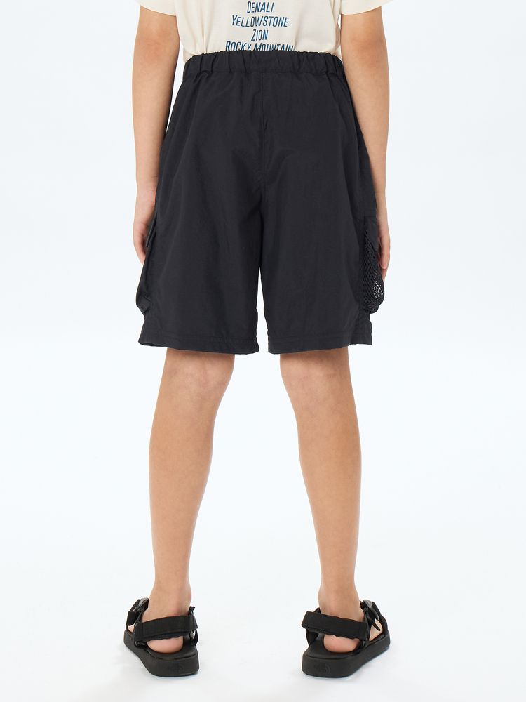 Japanese children's clothing TNF static care sports shorts 130-160cm boys'/girls' summer PANTS