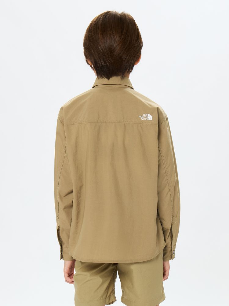 TNF Waterproof Series Kids' Shirt (130-160cm) for Boys and Girls Summer TOPS OUTERWEAR