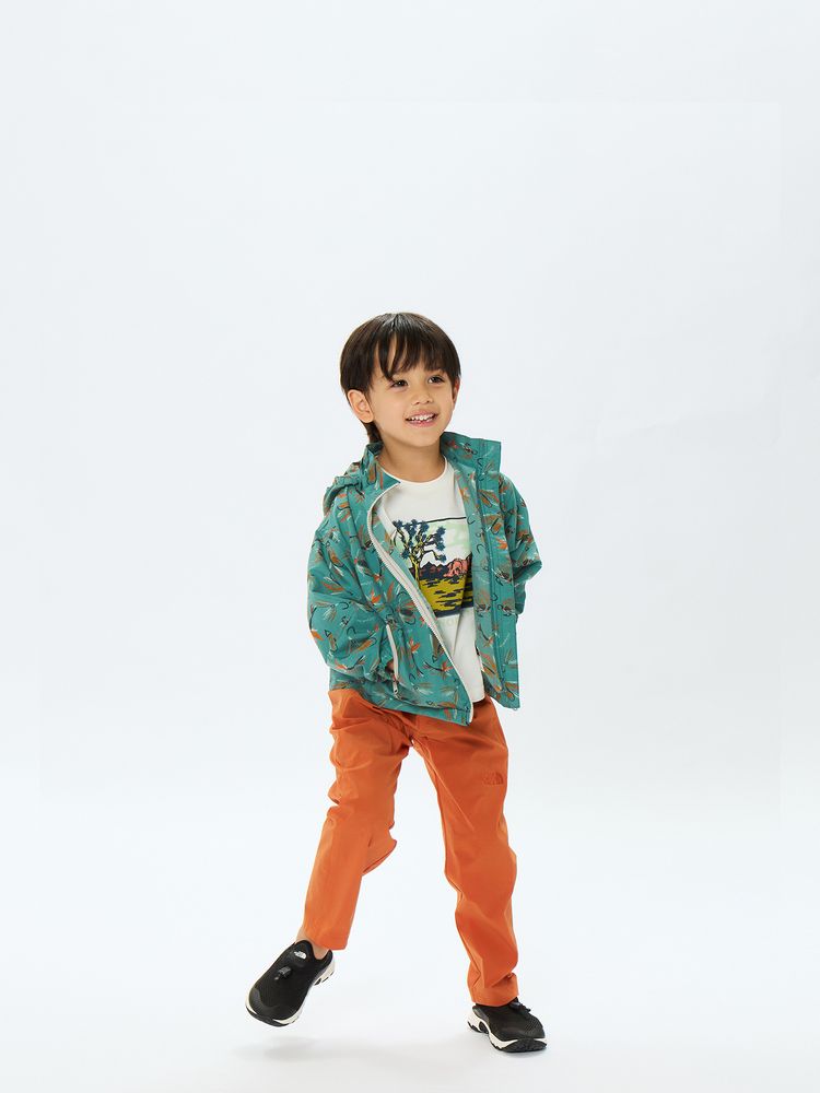 TNF Waterproof Series Anti-Static Windbreaker (100-120cm) for Boys and Girls Summer Outerwear