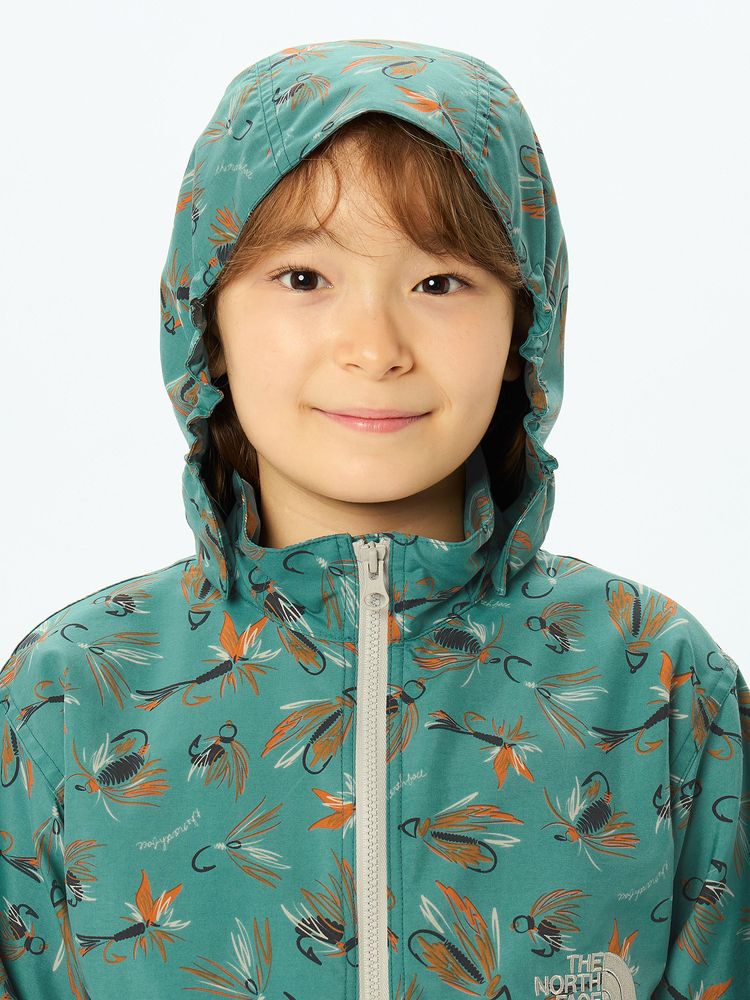 TNF Waterproof Series Anti-static Windbreaker (130-160cm) for Boys and Girls Summer Outerwear
