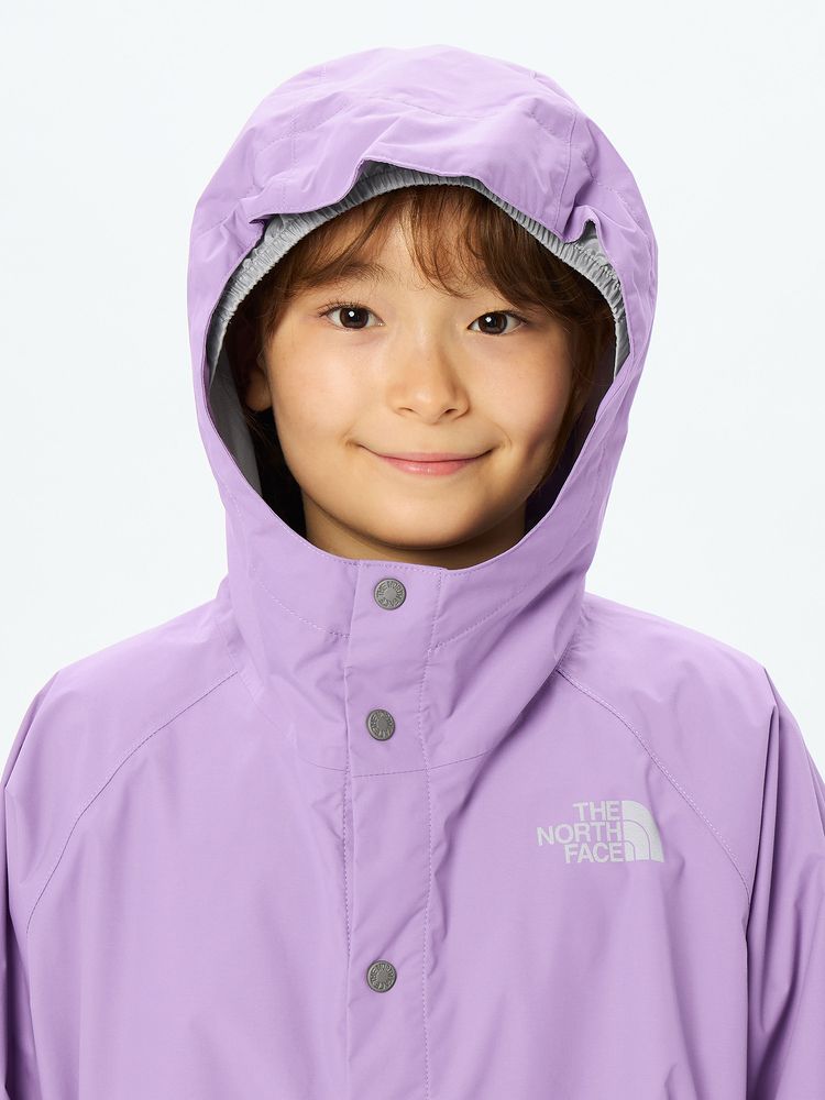 TNF Raincoat (110-150cm) Direct from Japan (Rainy Day Series)