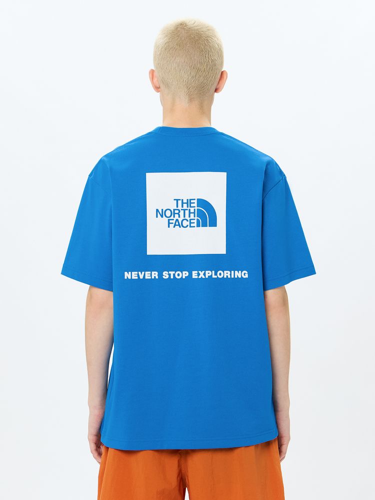 Japanese children's clothing TNF parent-child wear square back logo top S-XXL adult summer TOPS
