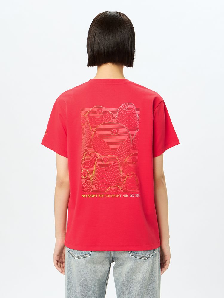 Japanese children's clothing TNF sweat-absorbing quick-drying static care parent-child wear printed tops S-XL adult summer TOPS