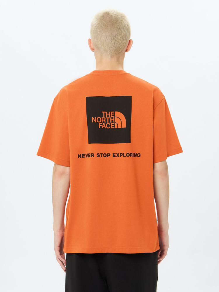 Japanese children's clothing TNF parent-child wear square back logo top S-XXL adult summer TOPS