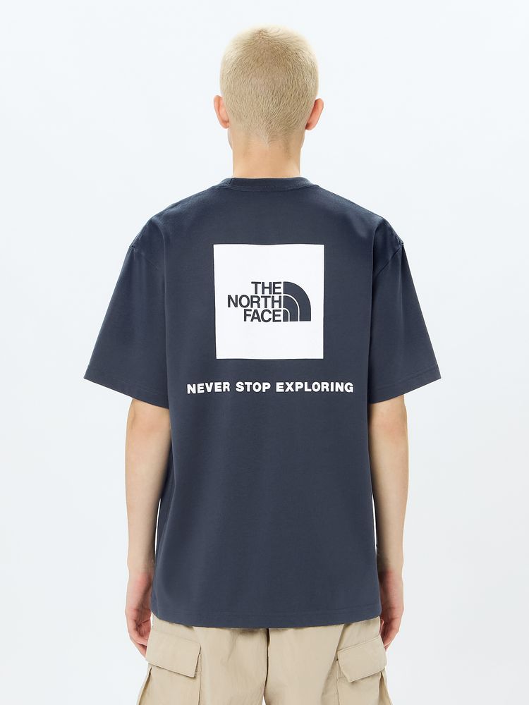 Japanese children's clothing TNF parent-child wear square back logo top S-XXL adult summer TOPS
