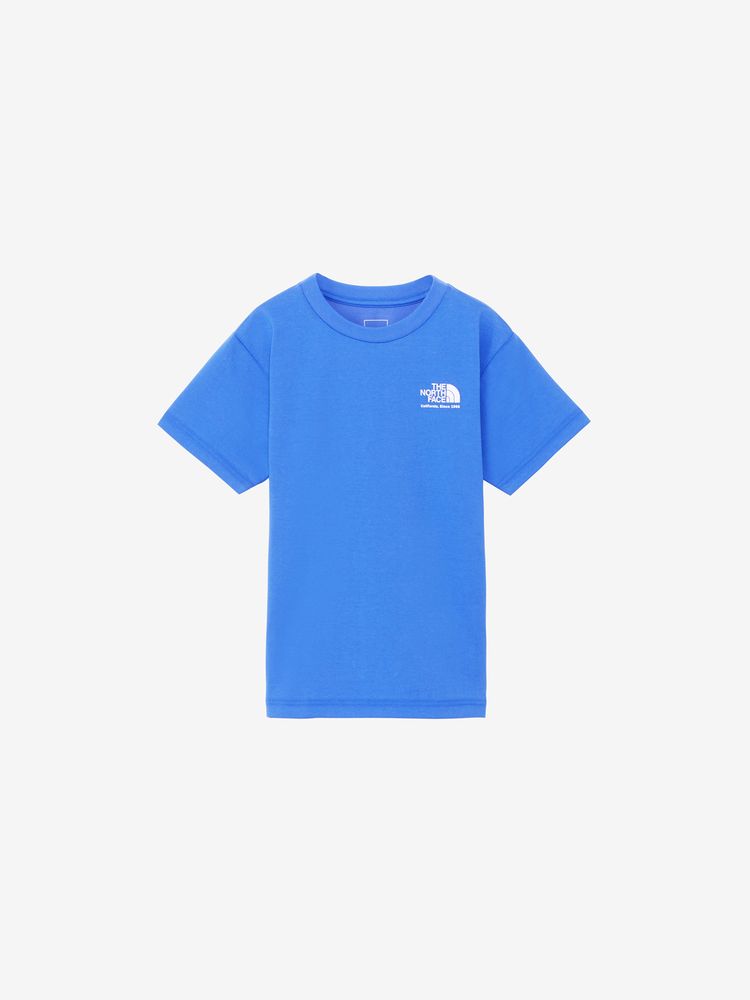 Japanese children's clothing TNF UV protection parent-child wear historical logo print top 130-160cm boys/girls summer TOPS