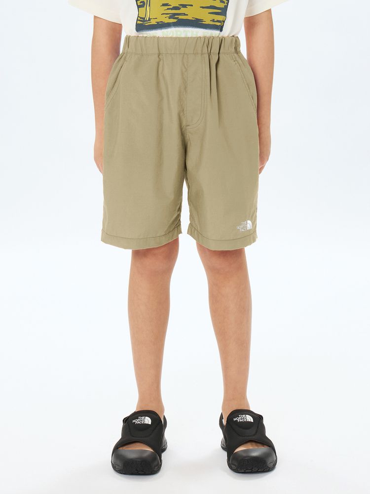 Japanese children's clothing TNF waterproof series static care sports shorts 130-160cm boys'/girls' summer PANTS