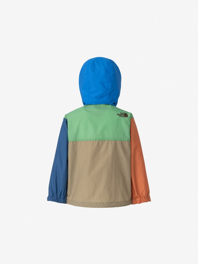 Japanese TNF Waterproof Series Special Color Windbreaker 100-120cm Boys/Girls Summer Outerwear
