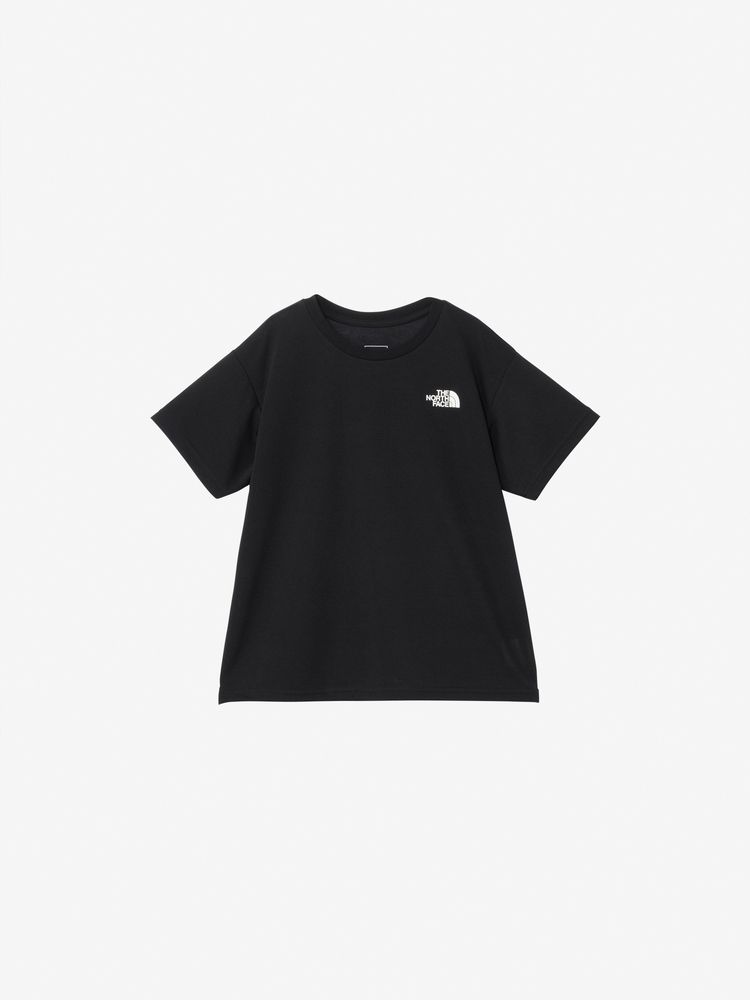 Japanese children's clothing TNF quick-dry series large logo tops 130-160cm boys/girls summer TOPS