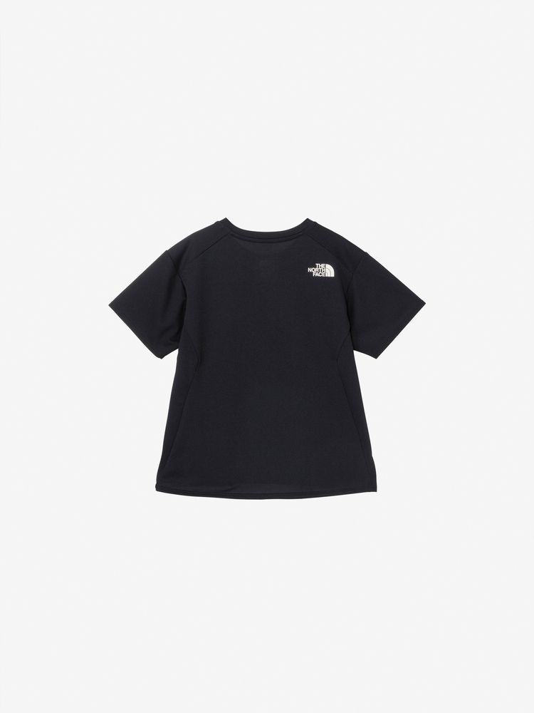 Japanese children's clothing TNF anti-UV sweat-absorbing quick-drying antibacterial deodorant static care logo print top 130-160cm boys/girls summer TOPS