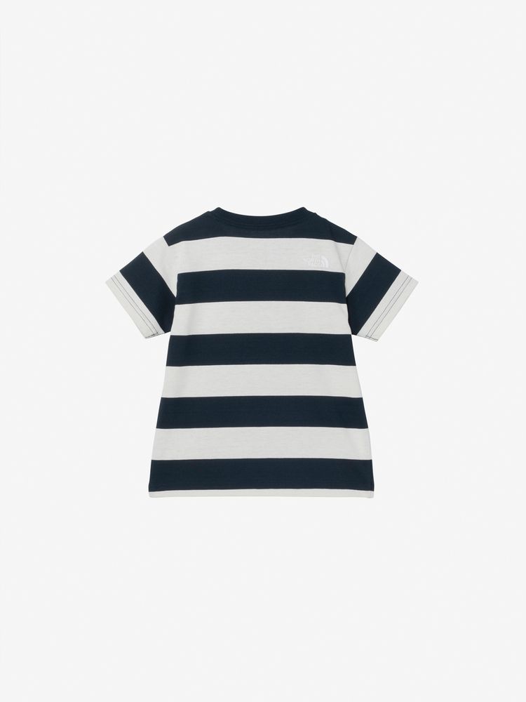 Japanese children's clothing TNF anti-fouling series UV protection striped top 100-120cm boys/girls summer TOPS