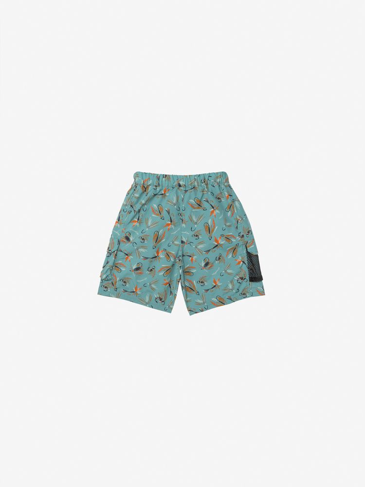 Japanese children's clothing TNF static care sports shorts 130-160cm boys'/girls' summer PANTS