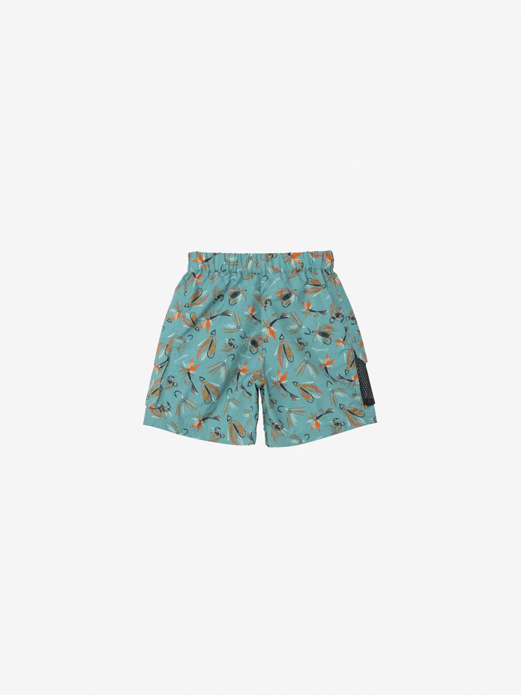 Japanese children's clothing TNF static care sports shorts 100-120cm boys/girls summer PANTS