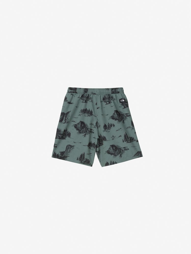 Japanese children's clothing TNF anti-UV static care breathable sports shorts 130-160cm boys/girls summer PANTS
