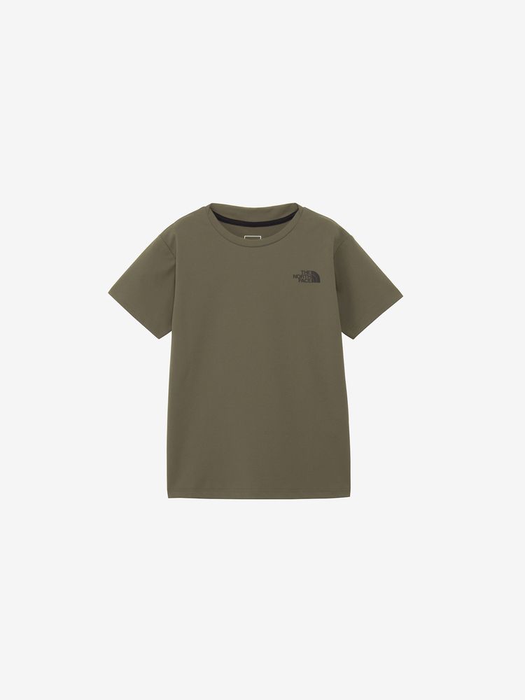 Japanese children's clothing TNF anti-UV sweat-absorbing quick-drying static care print top 130-160cm boys/girls summer TOPS