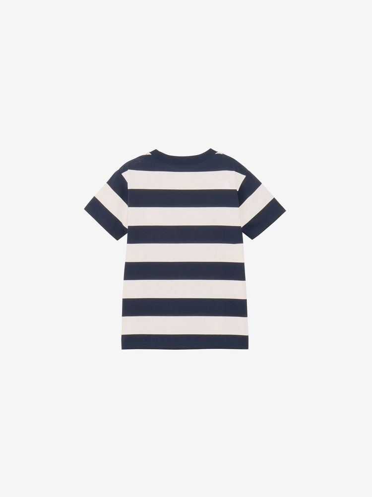 Japanese children's clothing TNF anti-fouling series UV protection striped top 130-160cm boys/girls summer TOPS