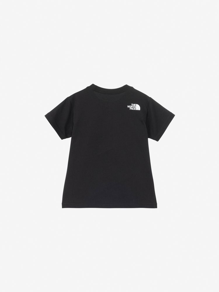 Japanese TNF UV-blocking camouflage logo tops (100-120cm) for boys and girls (summer TOPS)