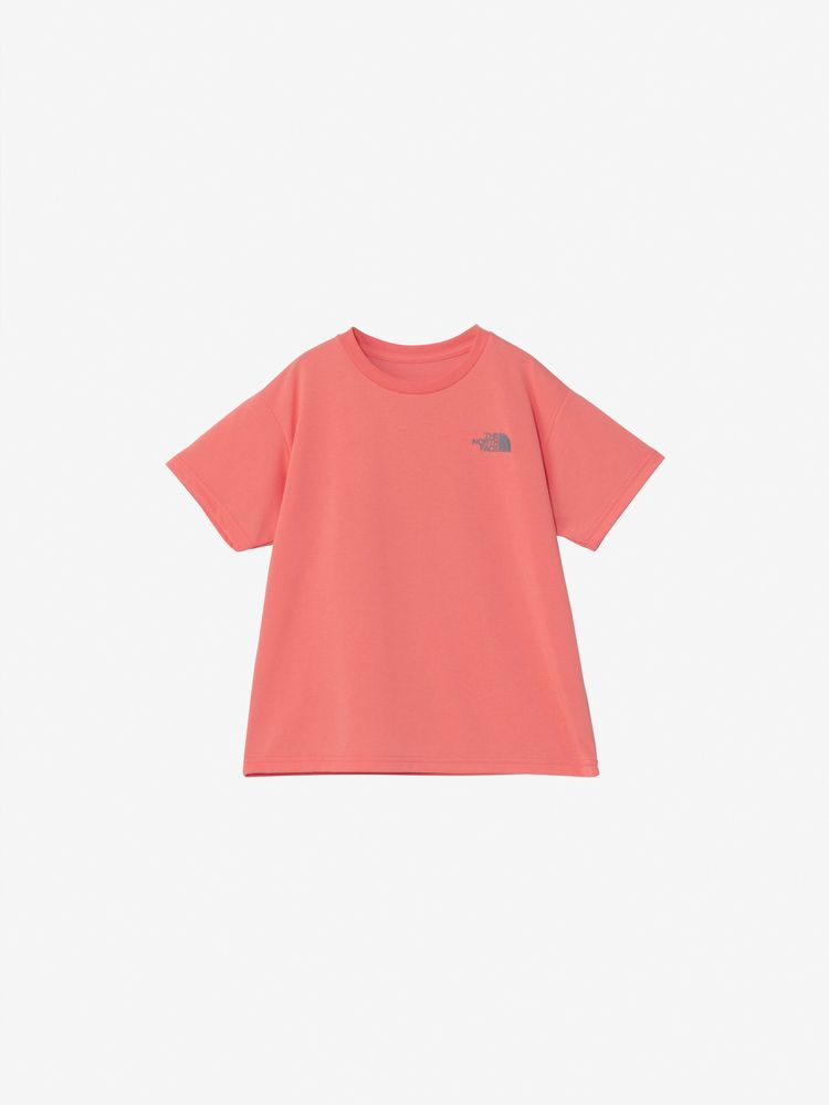Japanese children's clothing TNF quick-dry series large logo tops 130-160cm boys/girls summer TOPS
