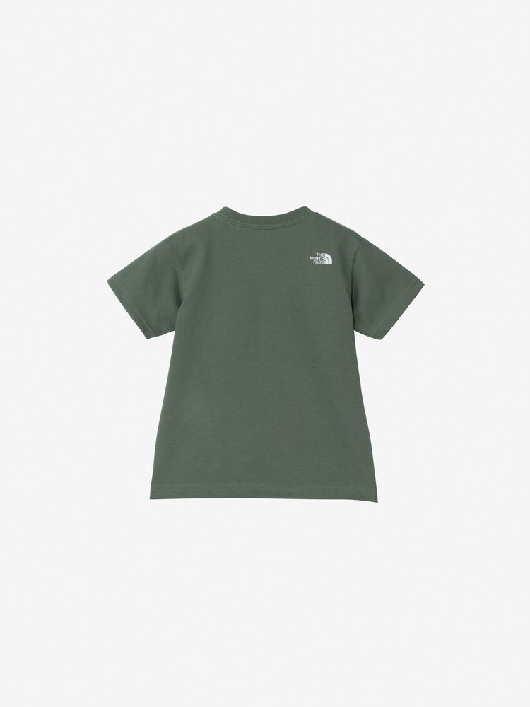 Japanese children's clothing TNF quick-dry series UV protection fine logo top 100-120cm boys/girls summer TOPS