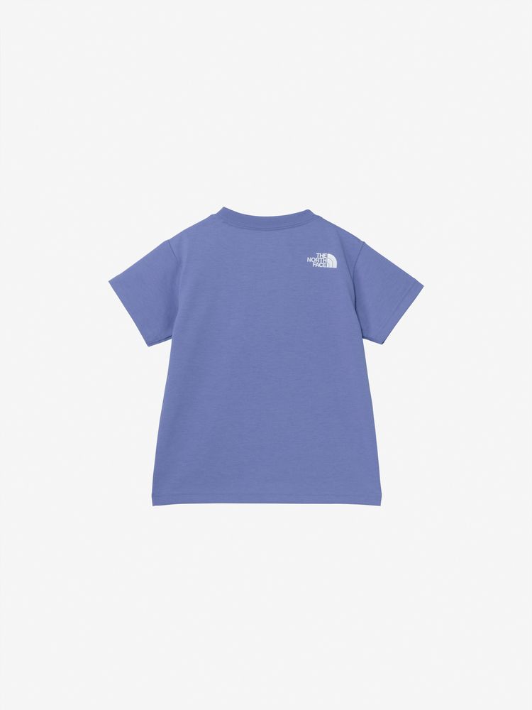 Japanese TNF UV-blocking, quick-drying, colorful logo tops (100-120cm) for boys and girls (summer TOPS)