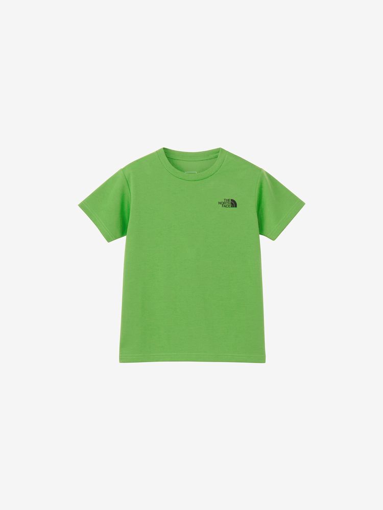 Japanese children's clothing TNF sweat-absorbing, quick-drying and insect-repellent function static care printing top 130-160cm boys'/girls' summer TOPS