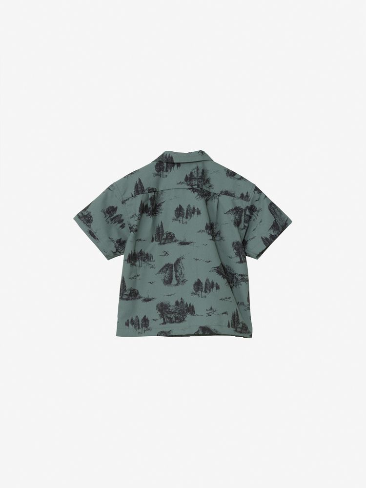 Japanese children's clothing TNF anti-UV parent-child mountain shirt 100-120cm boys/girls summer TOPS