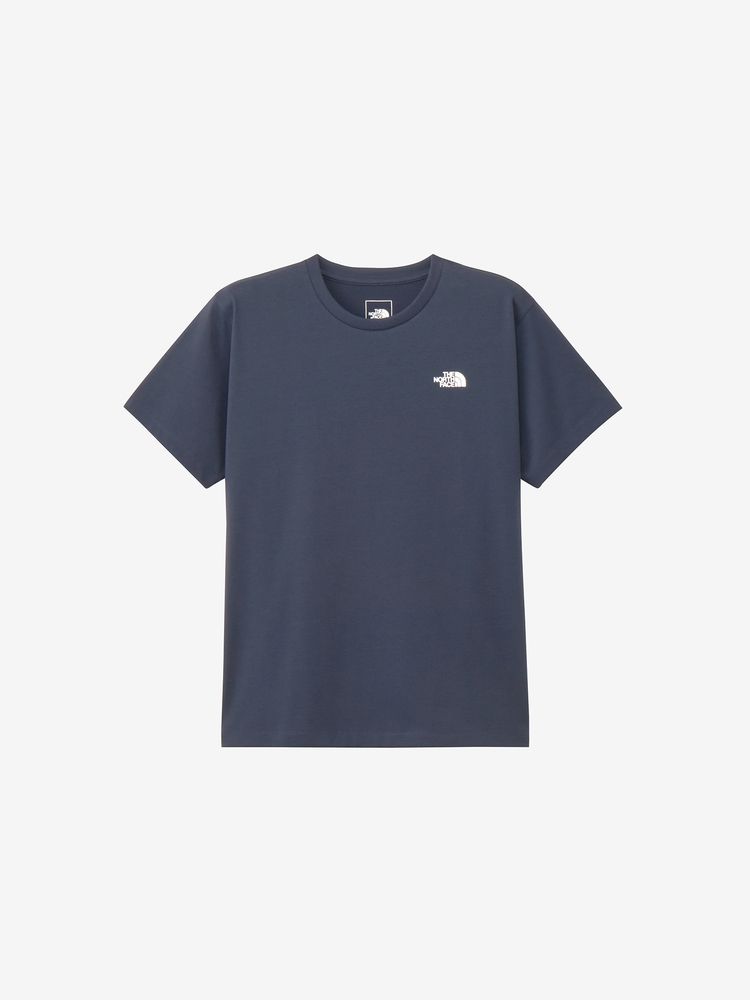 Japanese children's clothing TNF parent-child wear square back logo top S-XL adult summer TOPS