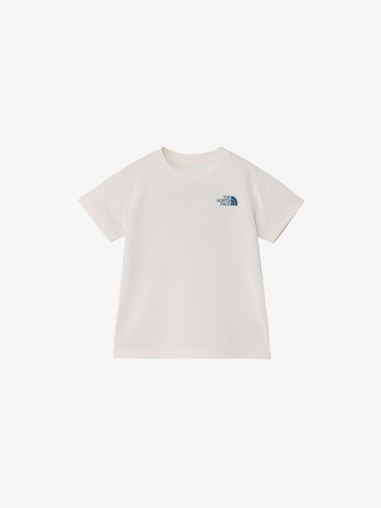 Japanese children's clothing TNF sweat-absorbing, quick-drying, insect repellent function static care printing top 100-120cm boys/girls summer TOPS