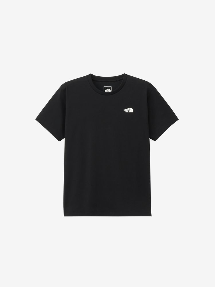 Japanese children's clothing TNF parent-child wear square back logo top S-XL adult summer TOPS