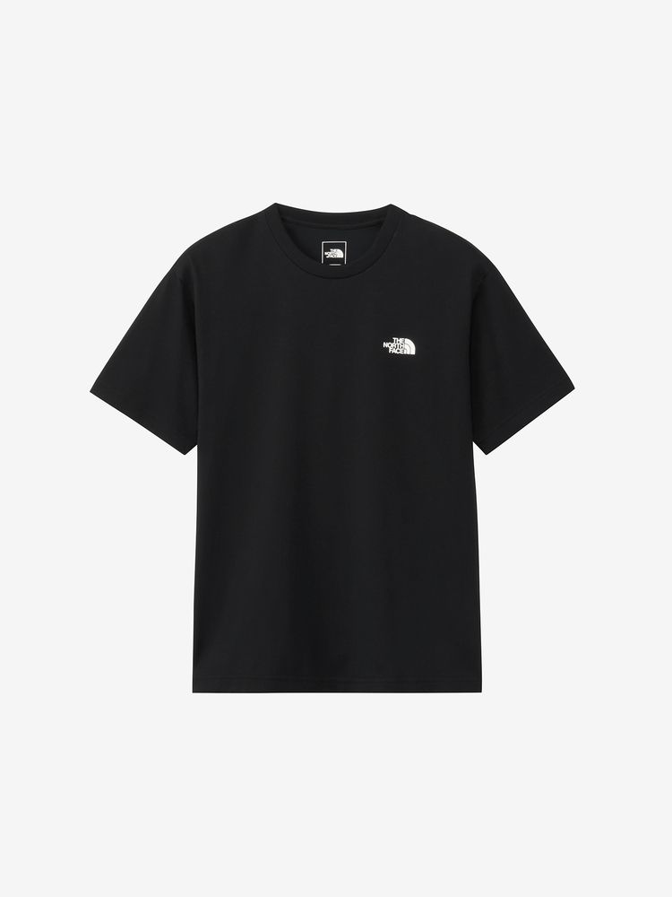 Japanese children's clothing TNF parent-child wear square back logo top S-XXL adult summer TOPS