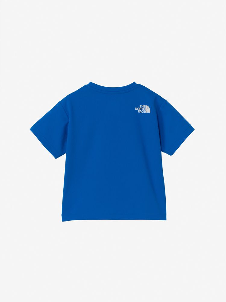 Japanese children's clothing TNF anti-UV sweat-absorbing quick-drying static care print top 100-120cm boys/girls summer TOPS